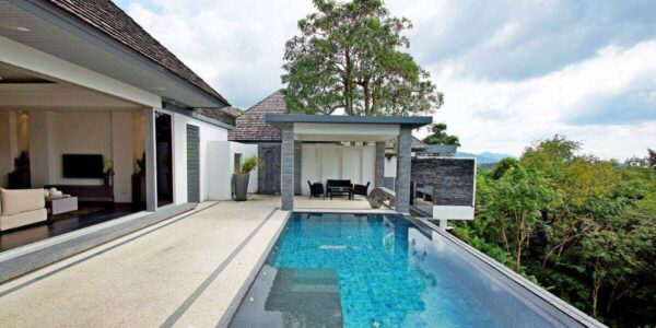 Panoramic Sea View Pool Villa 3 Bedroom - Layan Beach - Phuket - for sale